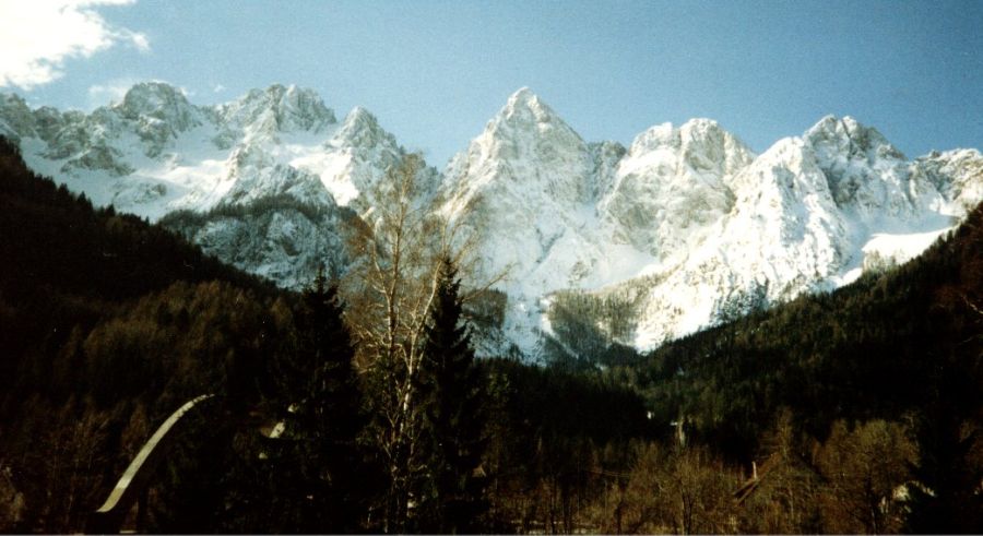 The Julian Alps in Slovenia