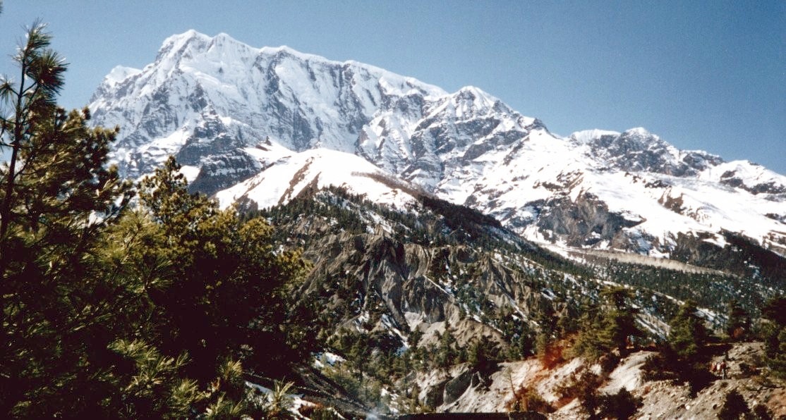 Annapurna III from Manang Valley