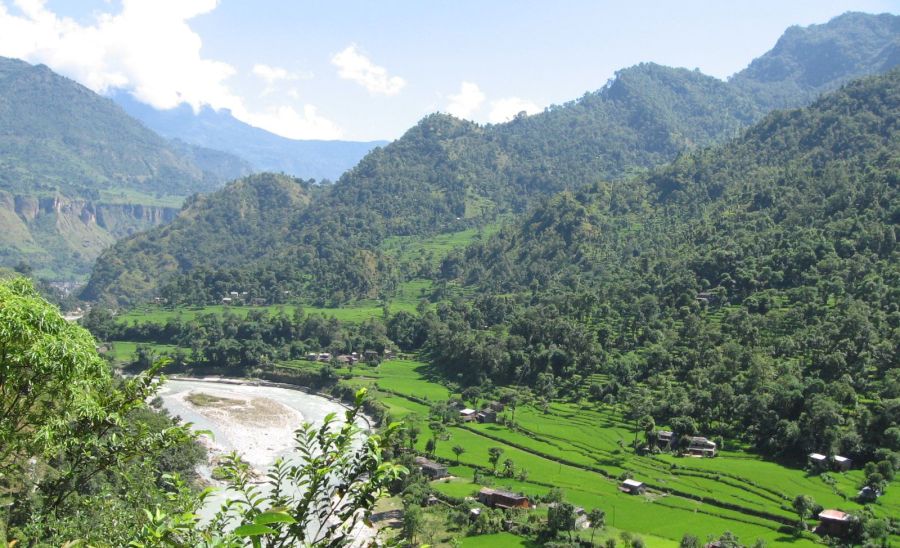 Myagdi Khola near Beni