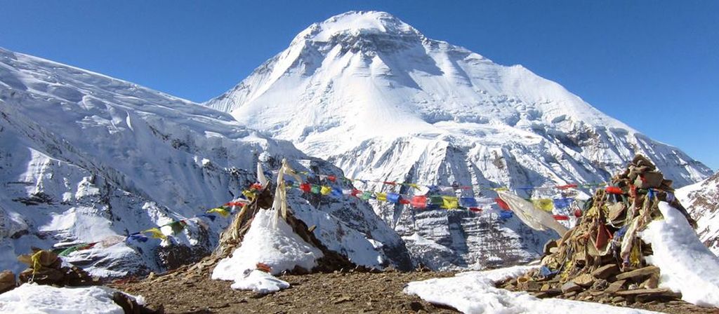 Dhaulagiri I from French Pass