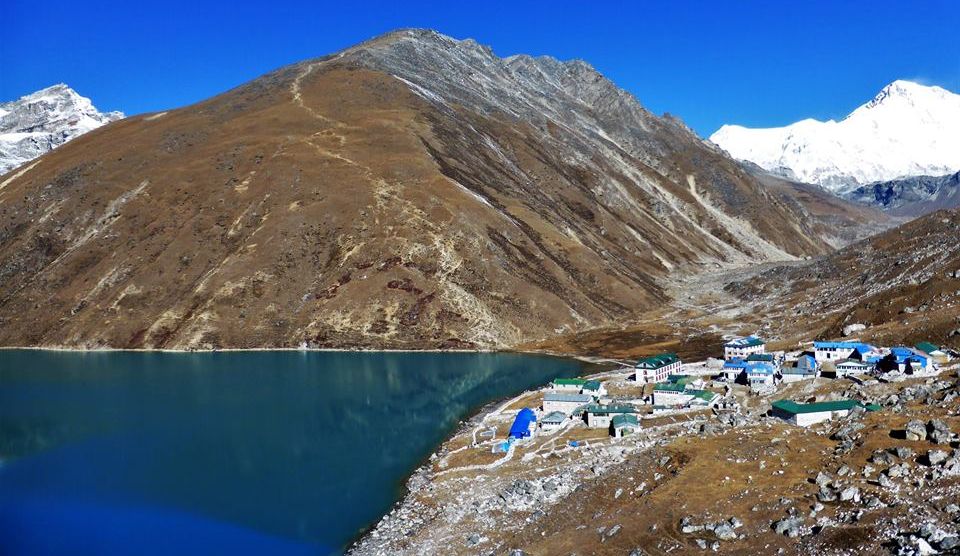 Gokyo Ri from Gokyo Village