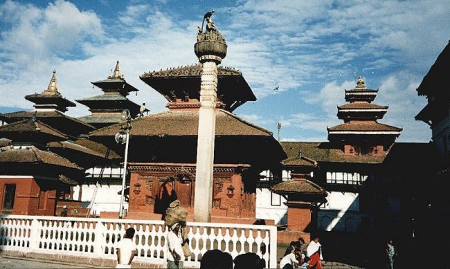 Hanuman Dhoka in Durbar Square in Kathmandu