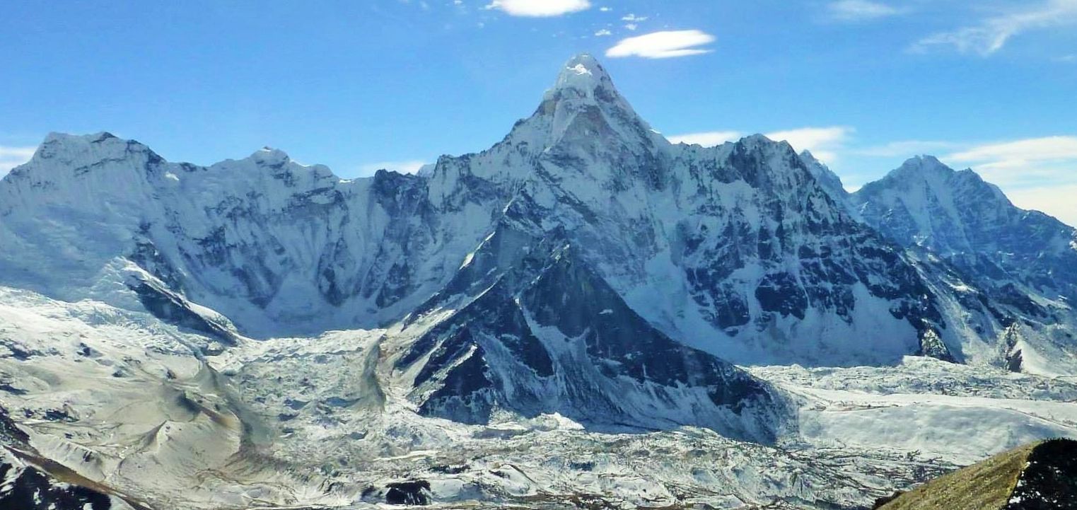 Ama Dablam above the Chhukung Valley