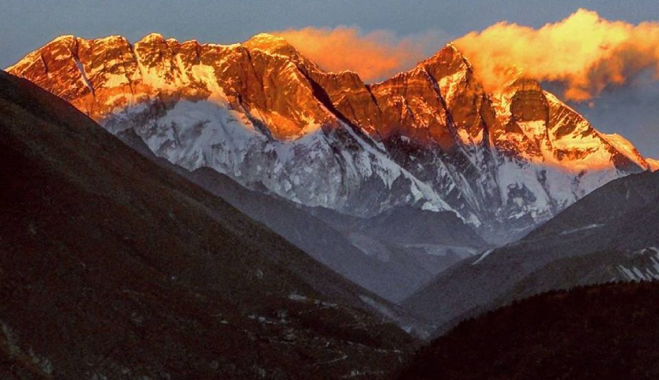 Sunset on the Nuptse-Lhotse Wall