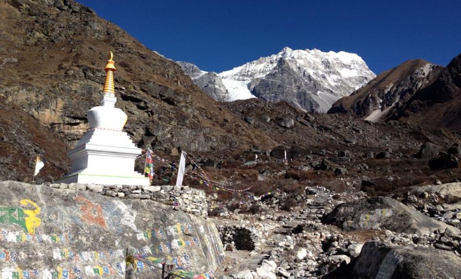 Langtang Valley from Kyanjin