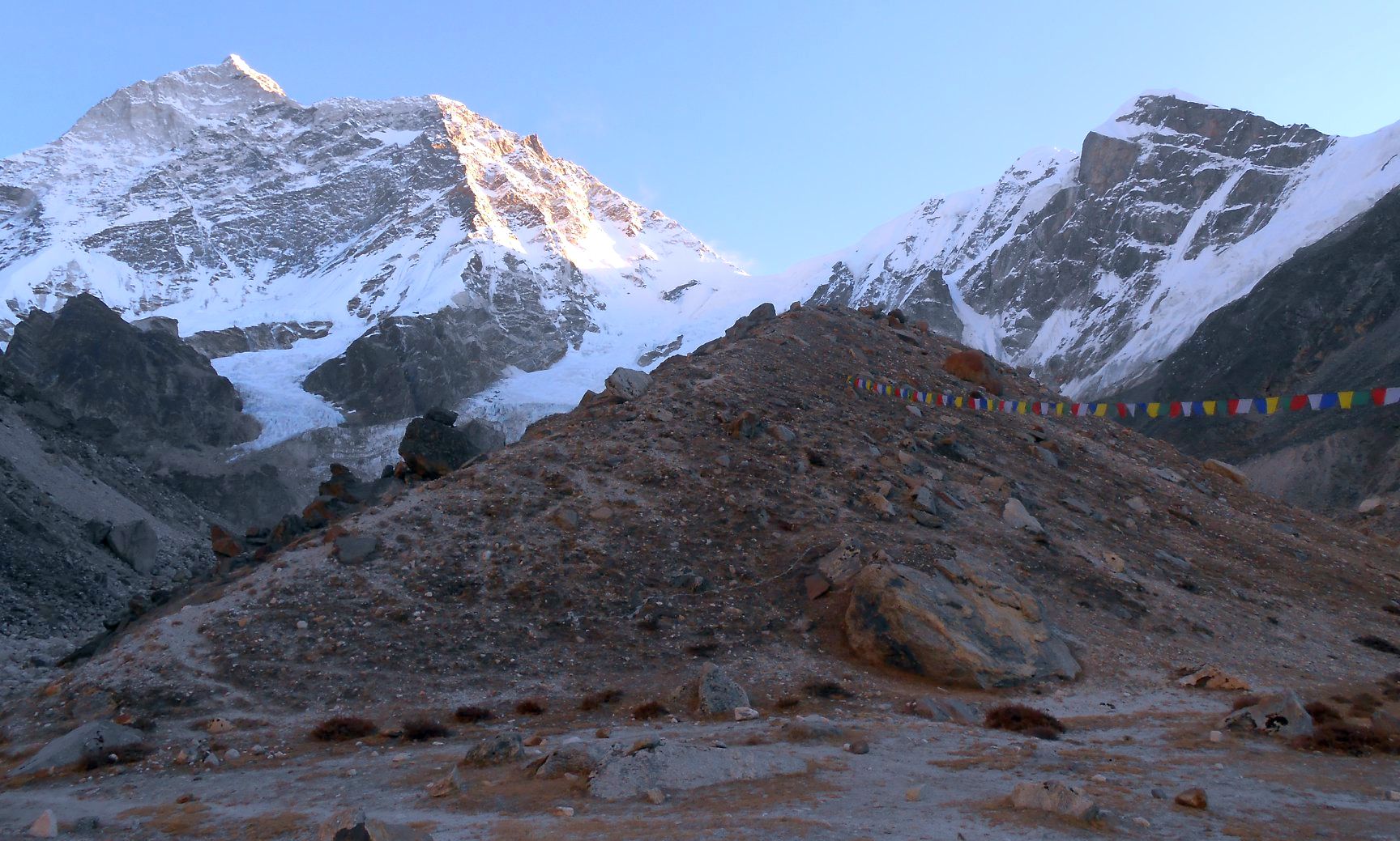 Mt.Makalu from Base Camp