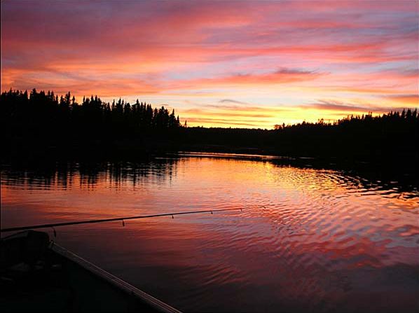 Sunset on Lake