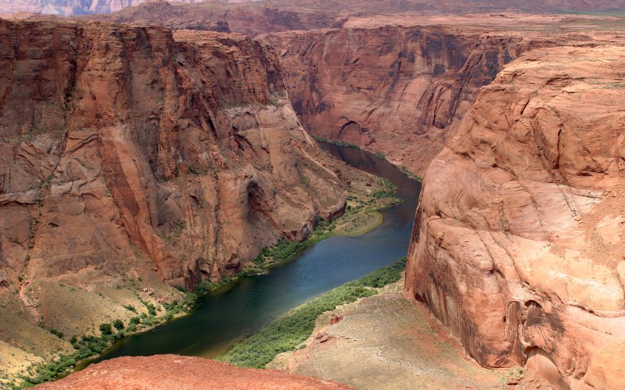 Colorado River in Valley Floor of the Grand Canyon