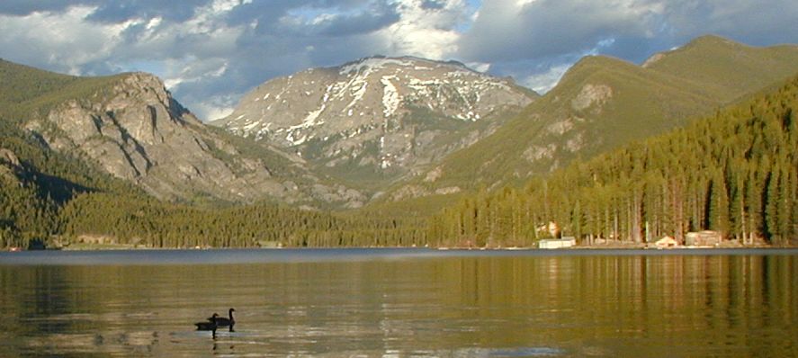 Grand Lake in Colorado Rockies