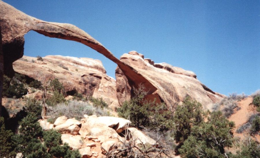 Landscape Arch in Arches National Park