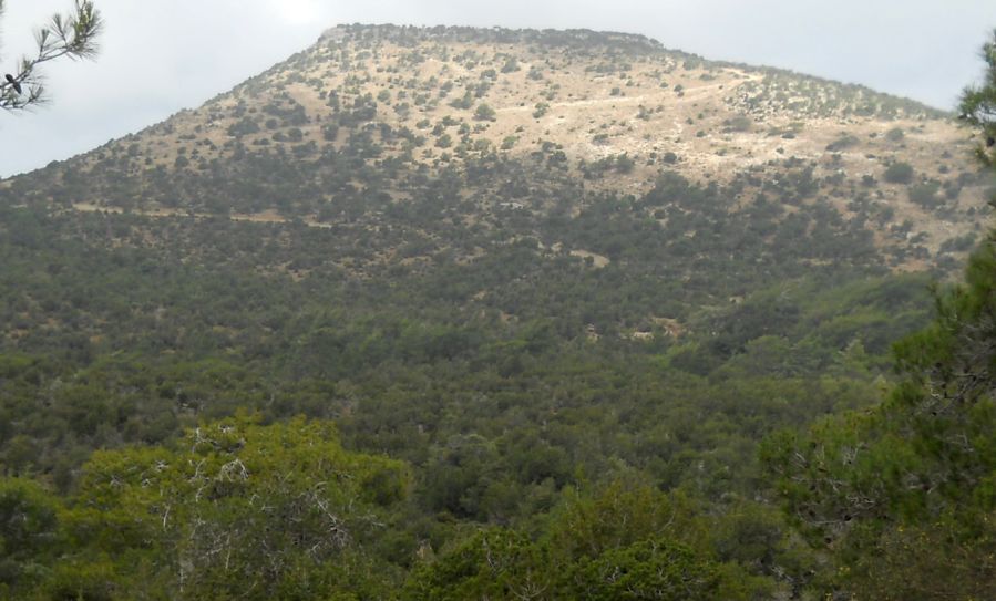 Mouti tis Sotiras from the Adonis Trail in the Akamas Peninsula from Mouti tis Sotiras