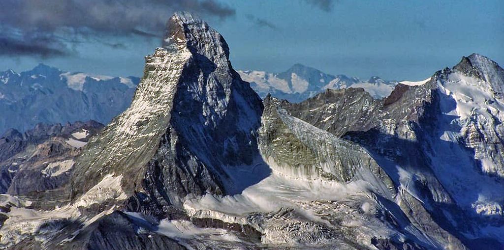 Dent d'Herens and Il Cervino ( Matterhorn )