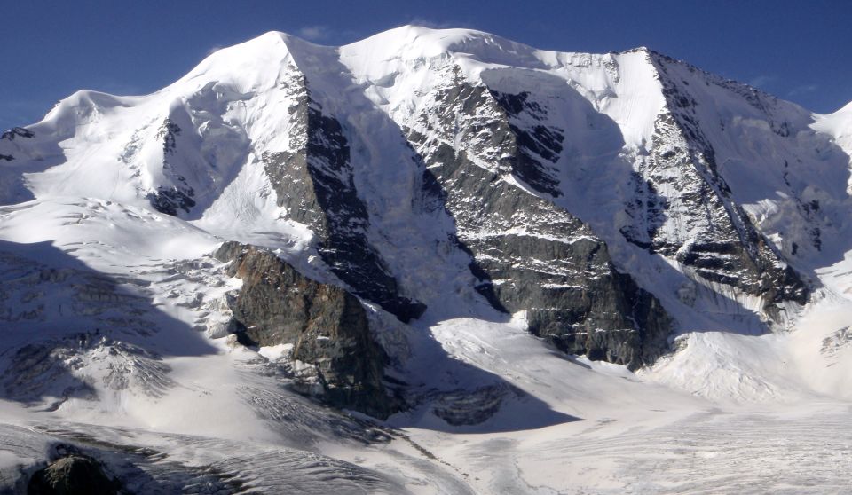 Piz Palu in the Bernina Range