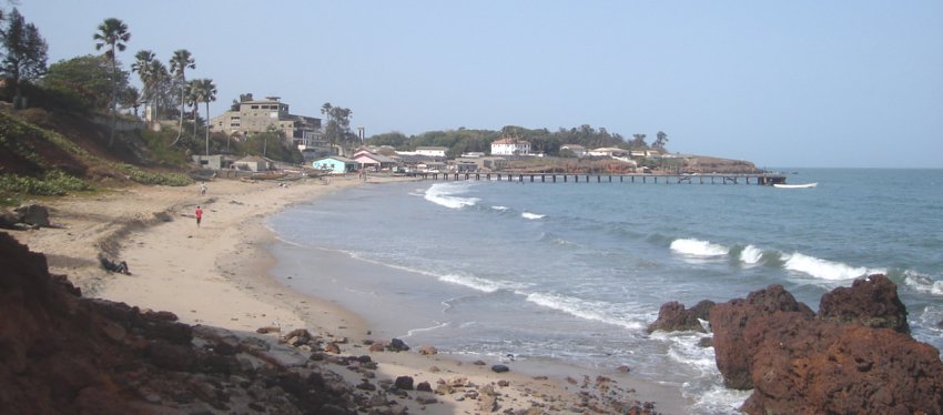 Bay at Bakau Fishing Port