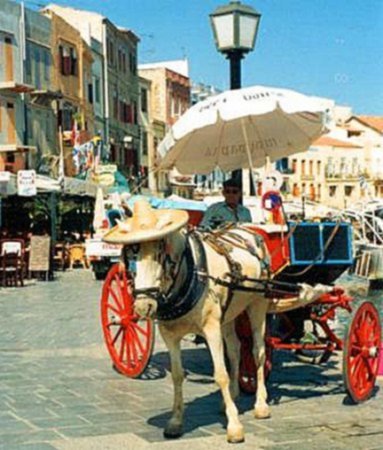 Chania Town on Greek Island of Crete