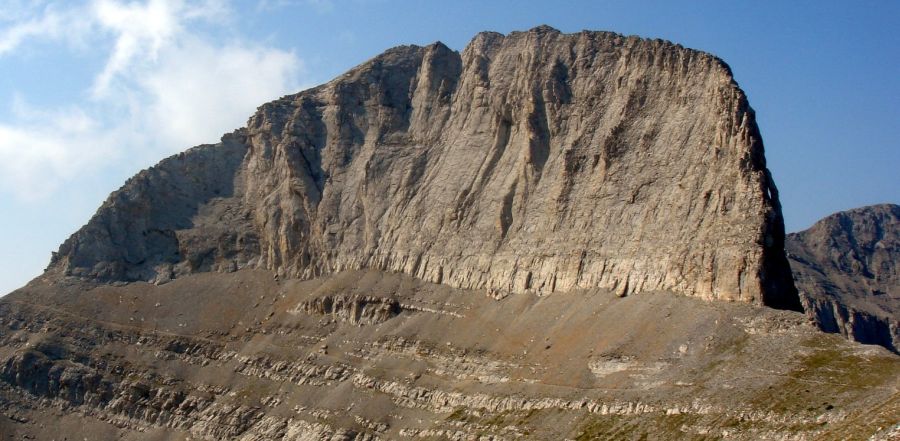 Stephanie Peak ( Throne of Zeus ) on Mt. Olympus