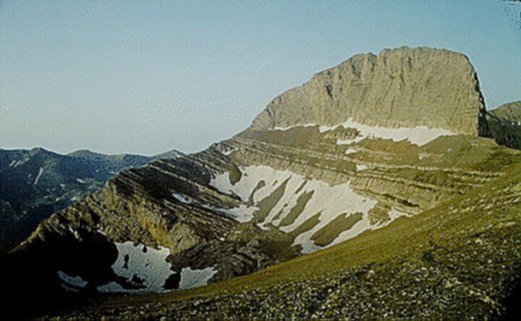 Stephanie Peak ( Throne of Zeus ) on Mt. Olympus