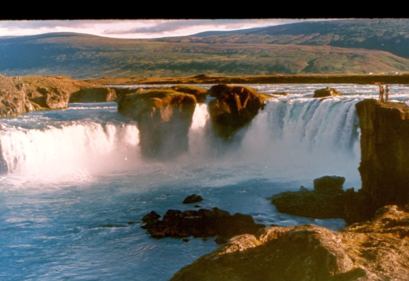 Waterfall in Iceland