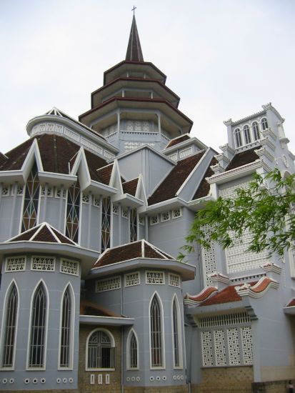 Notre Dame Cathedral ( Dong Chua Cuu The ) in Hue