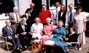 George Ingram, Ian Ingram, Graeme Lipsett, Eric Ingram, Lindsey Ingram, Roy Ingram, Val Ingram, Bobbie Turnbull, Alan Ingram, Vera Turnbull, Cath Carson, Charlotte Ingram, Elaine Ingram