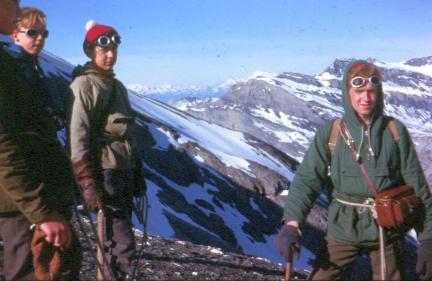 24th Glasgow ( Bearsden ) Scout Group on ascent of the Rinderhorn