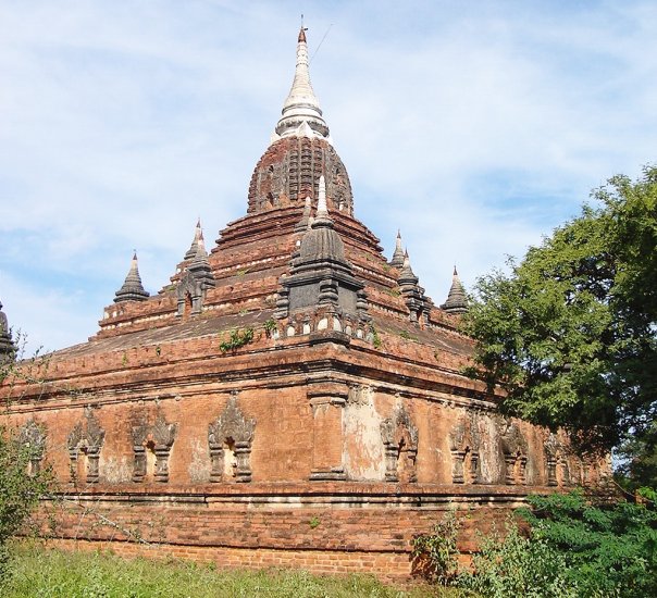 Temple in Bagan in central Myanmar / Burma