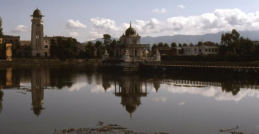 Rani Pokhari and Clock Tower in Kathmandu