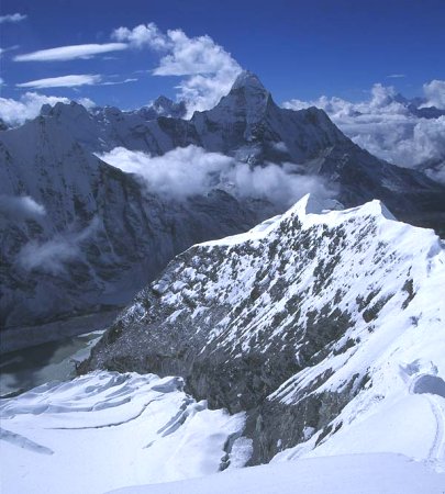 Ama Dablam from Island Peak ( Imja Tse )