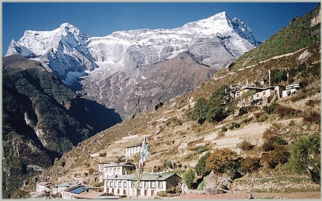 Kwande Ri from Namche Bazaar