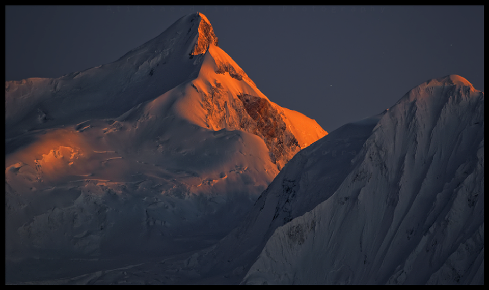 The Seven Thousanders - Malubiting ( 7458m ) in the Karakorum Mountains of Pakistan