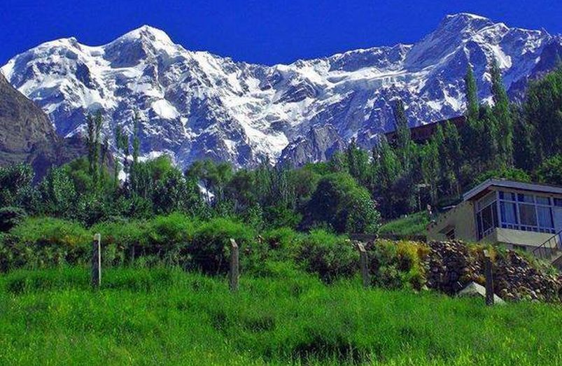 The Seven Thousanders - Ultar ( 7388m ) in the Karakorum Mountains of Pakistan