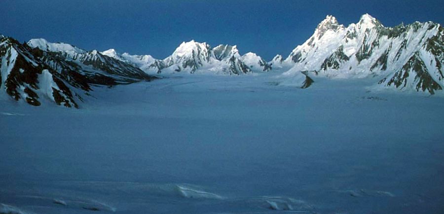 Snow Lake in the Pakistan Karakoram