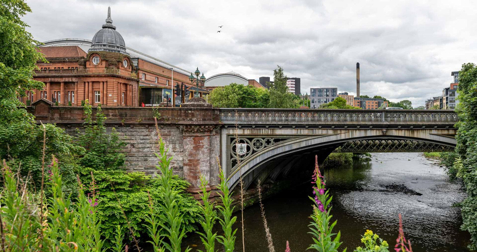 Railway Bridge across Kelvin River