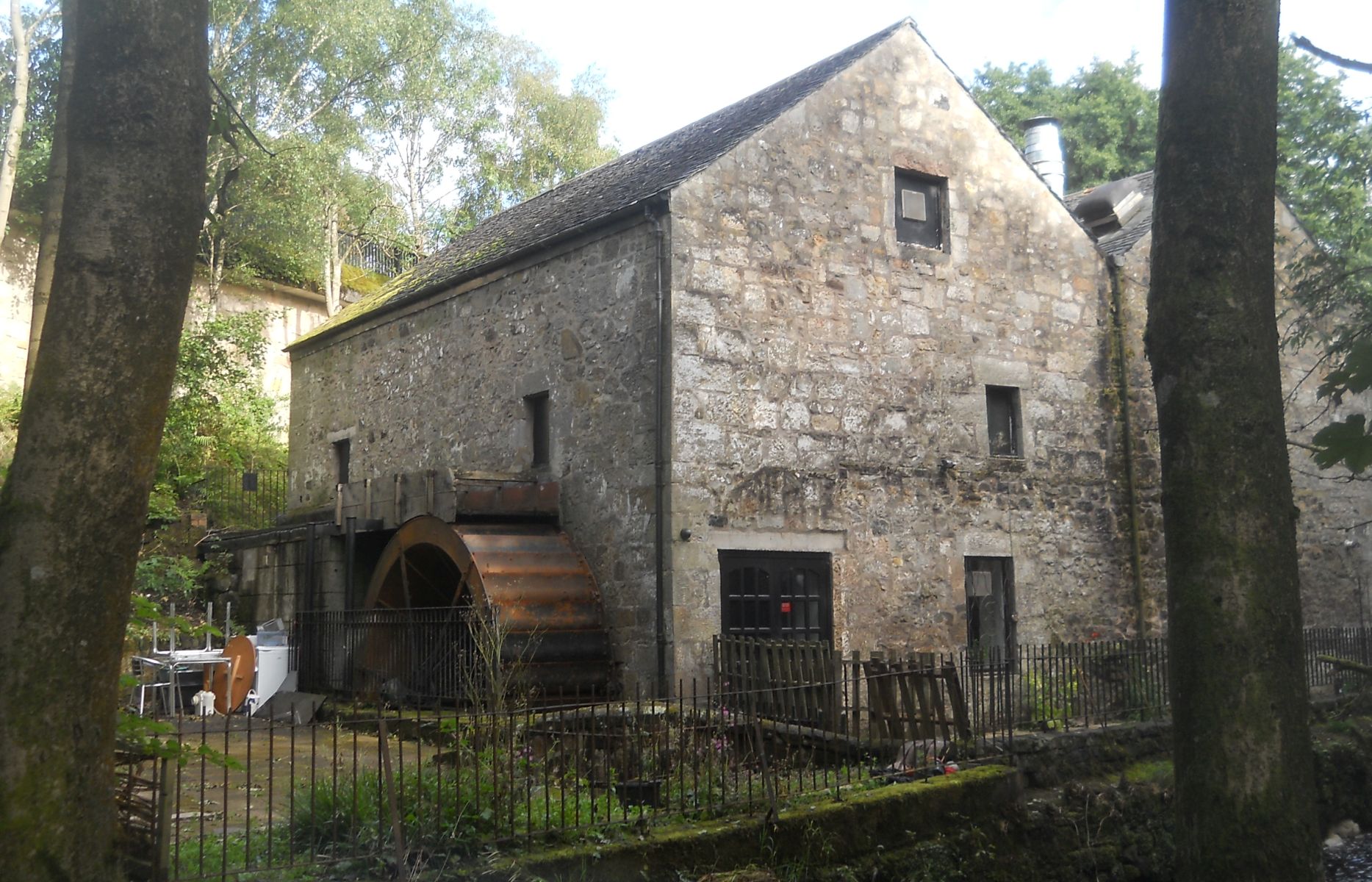 Gavin's Mill on the Allander River in Milngavie