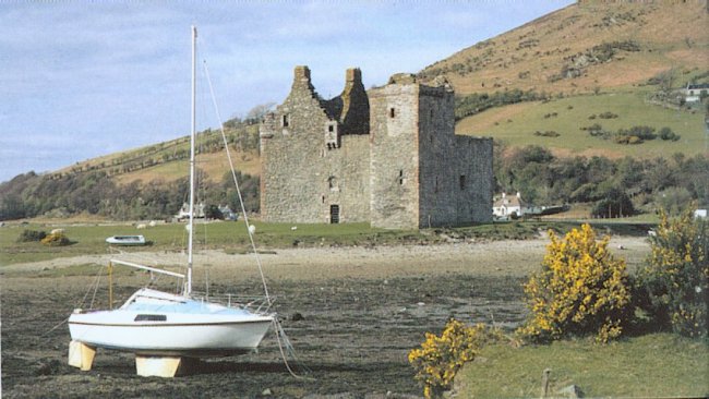 Lochranza Castle on the Isle of Arran