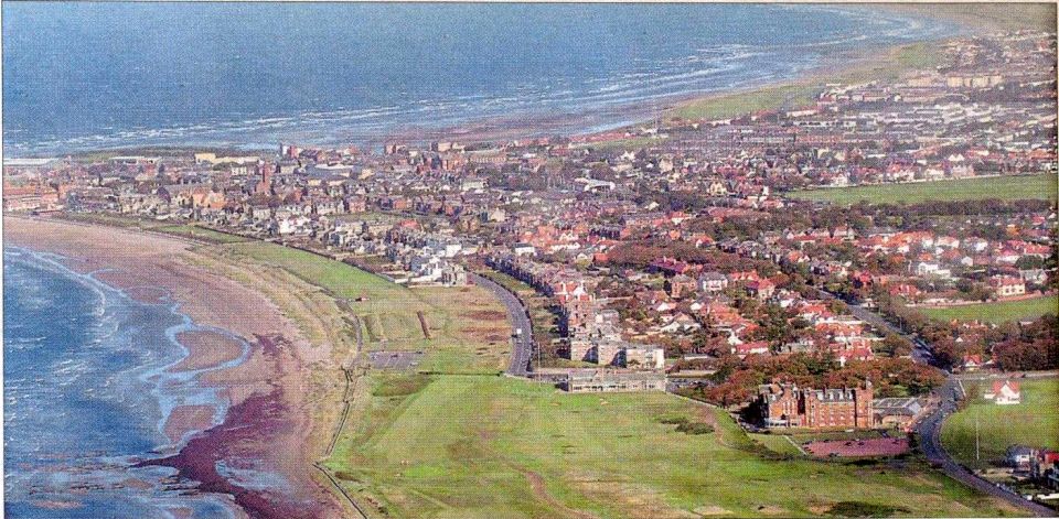 Aerial view of Troon