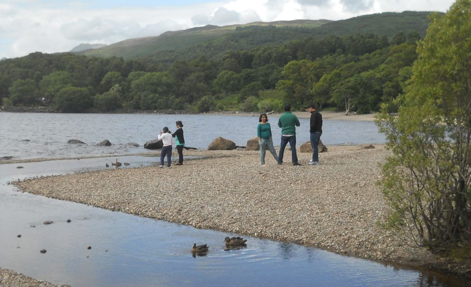 Beach at Milarrochy Bay on Loch Lomond