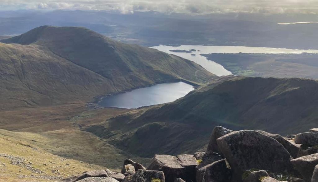 Beinn a'Bhuiridh from Ben Cruachan