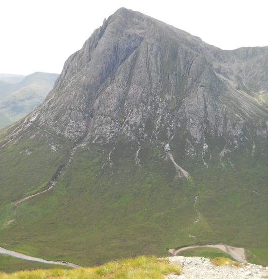 Buachaille Etive Mor from Beinn a Chrulaiste in Glencoe