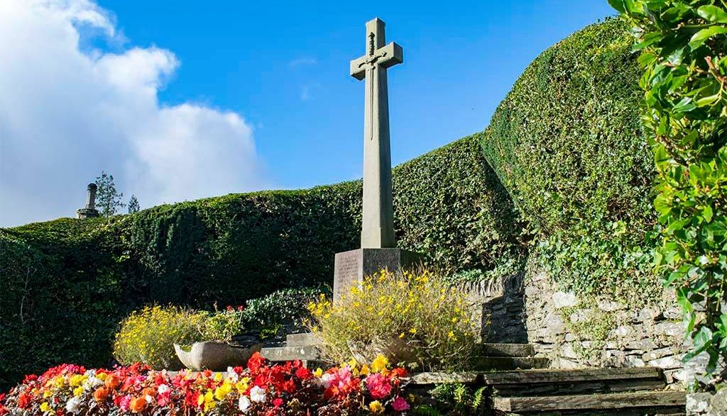 War Memorial in Luss Village