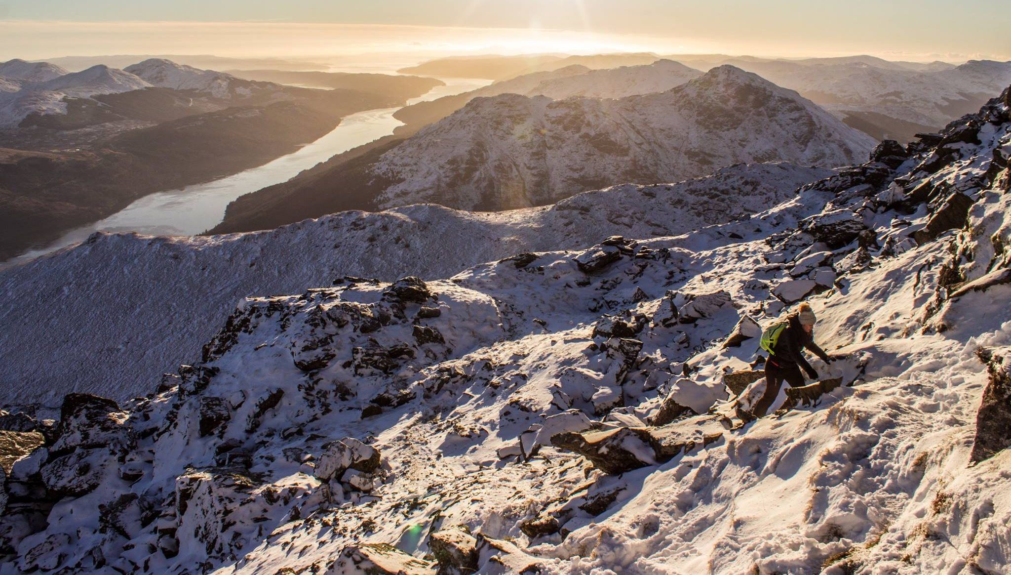 Ben Donich from Beinn Narnain