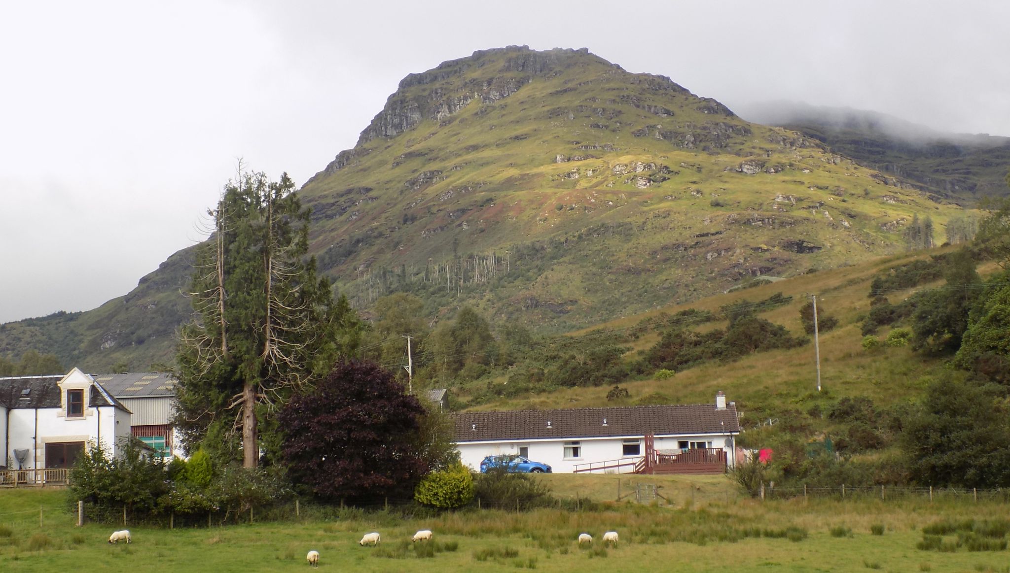 Beinn Tharsuinn above Lettermay