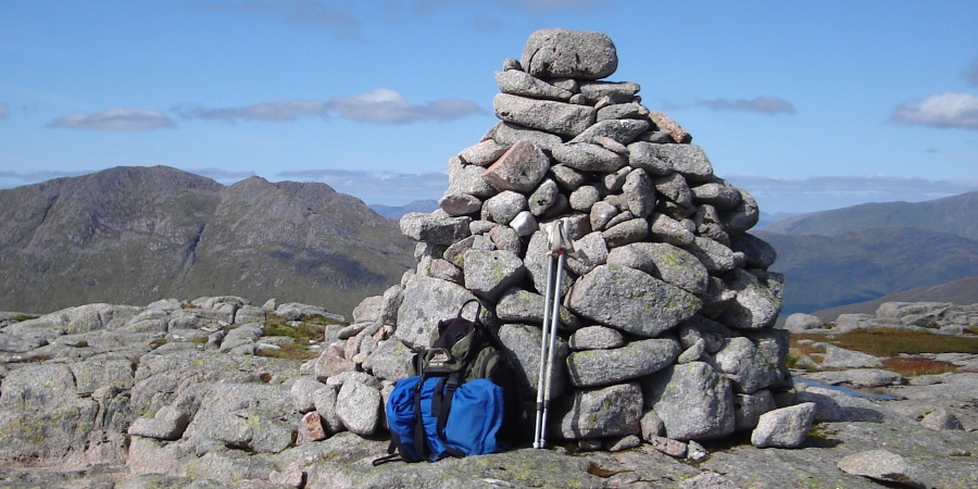 Beinn Sgulaird from summit cairn of Beinn Trilleachan