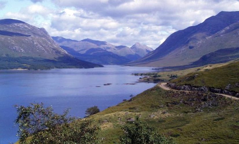 Loch Etive in Glen Etive