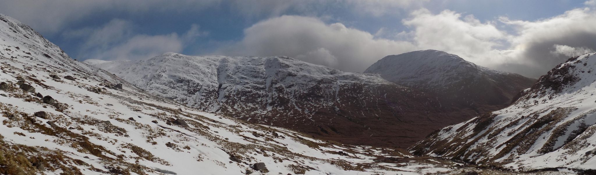 Stob Diamh ridge and Beinn Eunaich