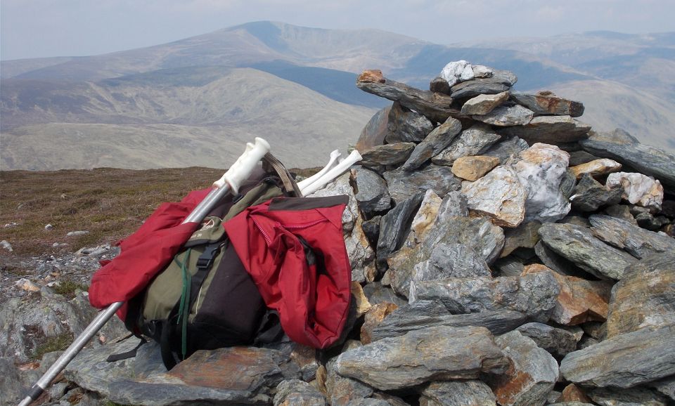 Glas Tulaichean from Ben Gulabin in the Eastern Highlands of Scotland