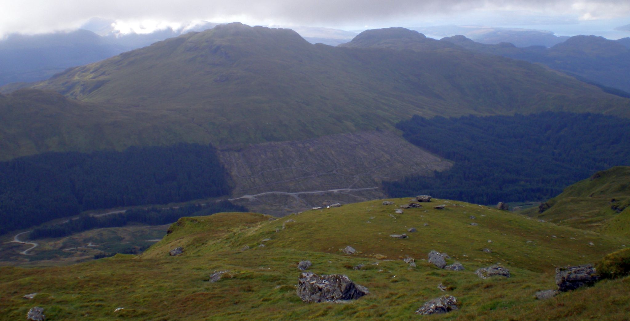 Beinn an t-Seilich from Ben Donich