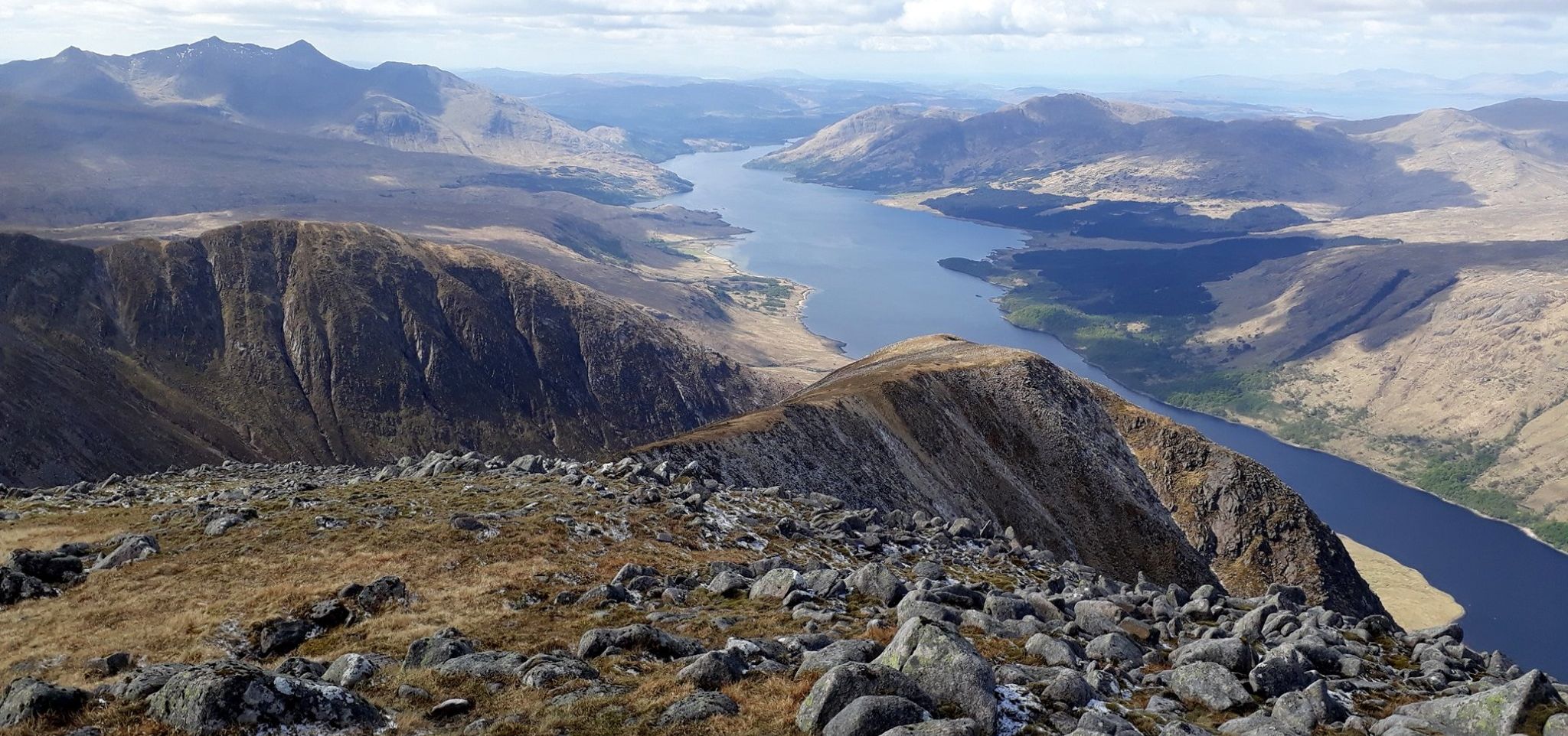 Loch Etive from Ben Starav