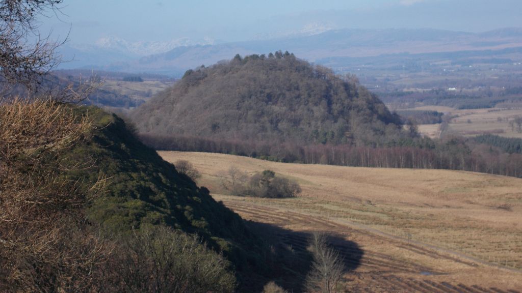 Dumgoyach Hill on the West Highland Way from Carbeth to Dumgoyne Distillery