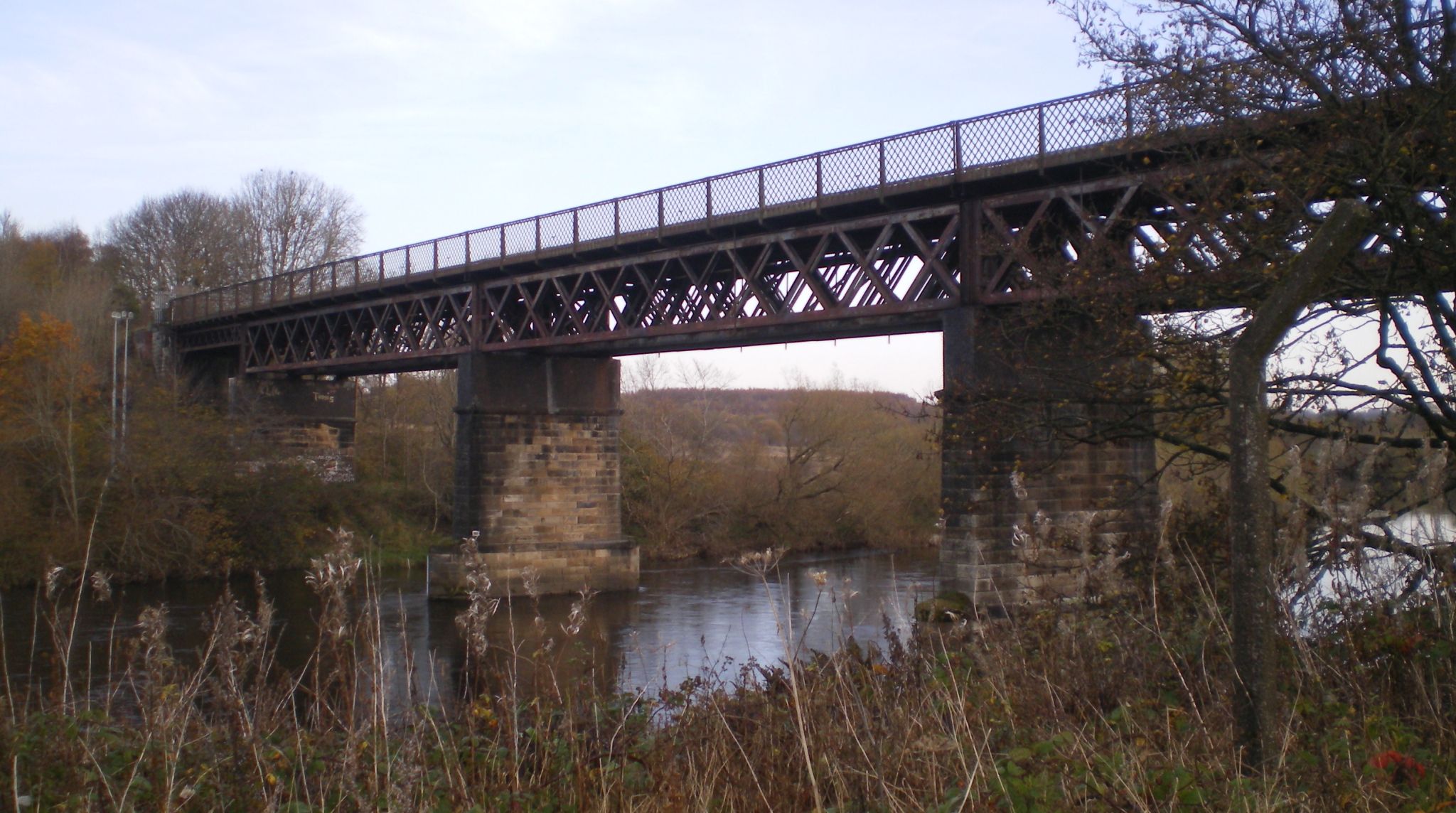 River Clyde near Daldowie Crematorium